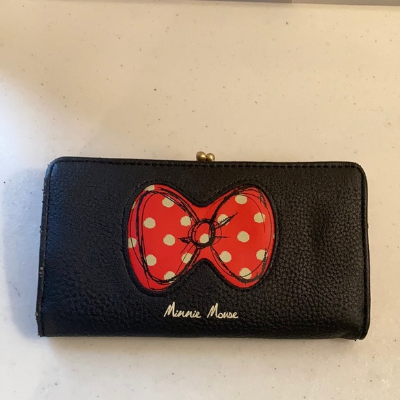 Disney Bags Minnie Mouse Authentic Disney Parks Wallet Poshmark
